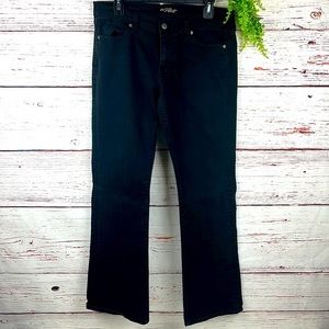 Old Navy The Flirt Black Bootcut Jeans Size 8 Regular